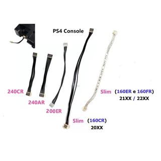 Cabo Ligacao Fonte Ps4 Modelo Fat 4 Pinos Ou 5 Pinos e 4 Pinos Slim (160CR / 160ER / 160FR)