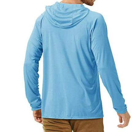 Camiseta Manga Longa com Capuz - malha fria