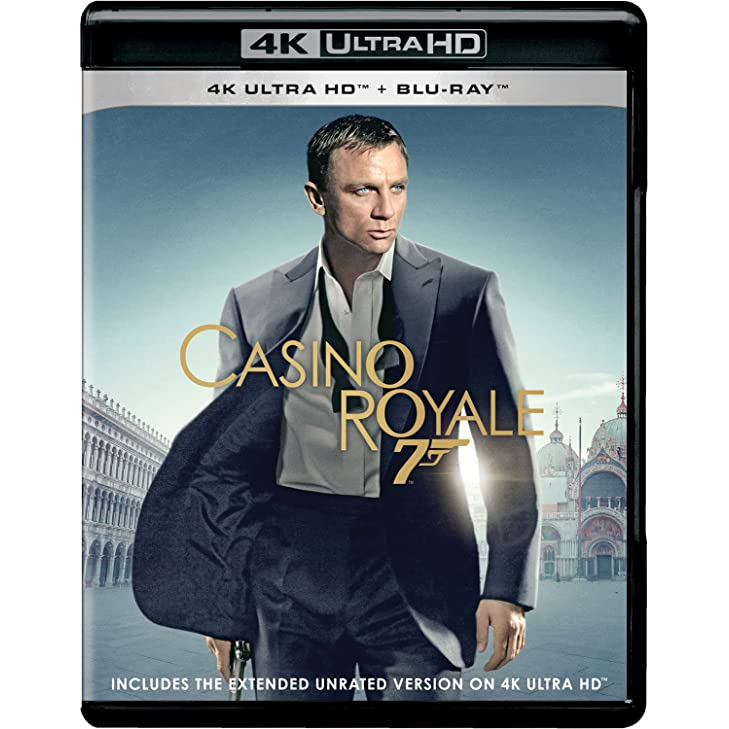 Blu-ray 4k Ultra Hd 007 Cassino Royale Legendado Lacrado