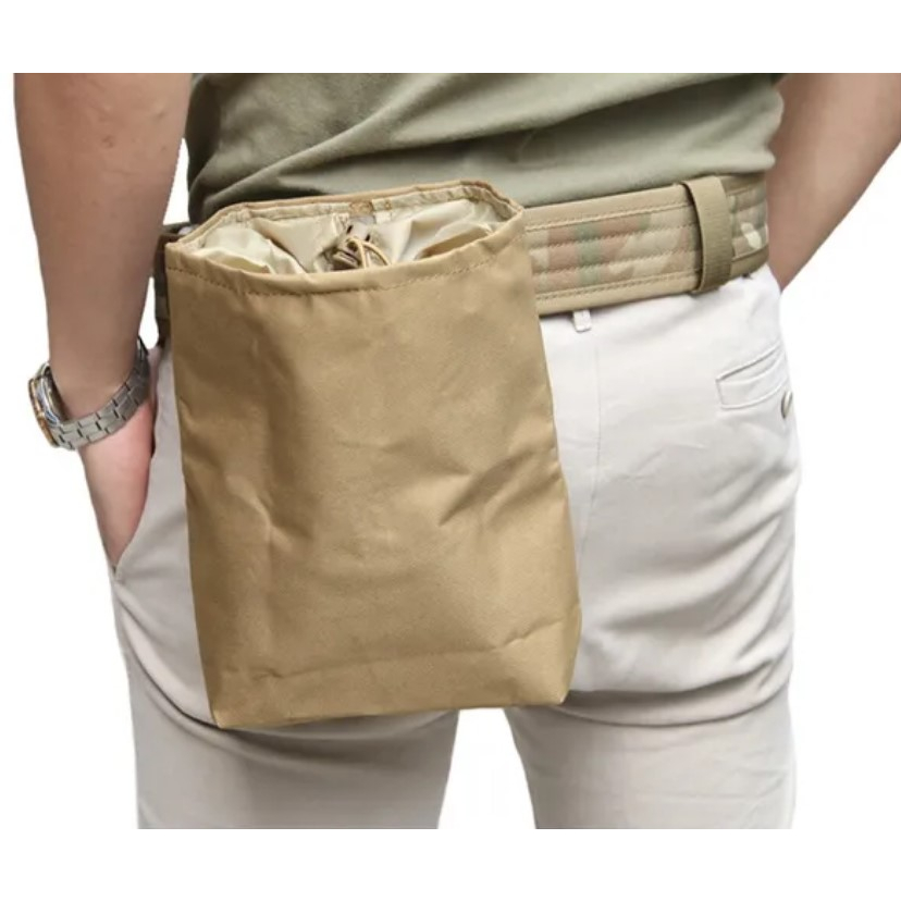 Bolsa Drop Mag Magazine Modular P/ Cinto Drop Ammo Molle Tático