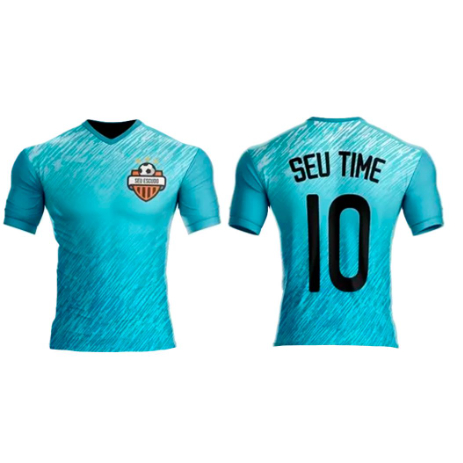 Camisa De Uniforme De Futebol Unissex Personalizada Adulto Plus Size Várias Cores G1 ao G5