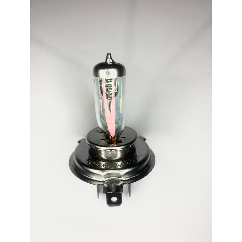 Lâmpada Farol H4 Camaleão Super Branca Efeito Multicor