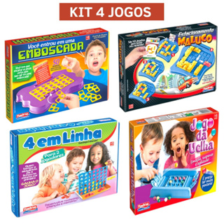 Jogo da Velha Brinquedo Educativo Jogos Madeira Pinus