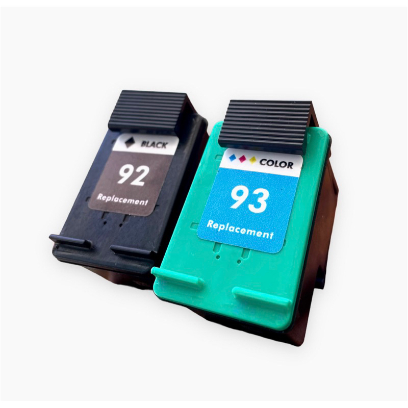 kit cartucho 92 (Preto) 93 (Colorido) compatível para modelos PSC-1510 C3180 1507 5440 C3100 D4100 2570 PSC1510 3180