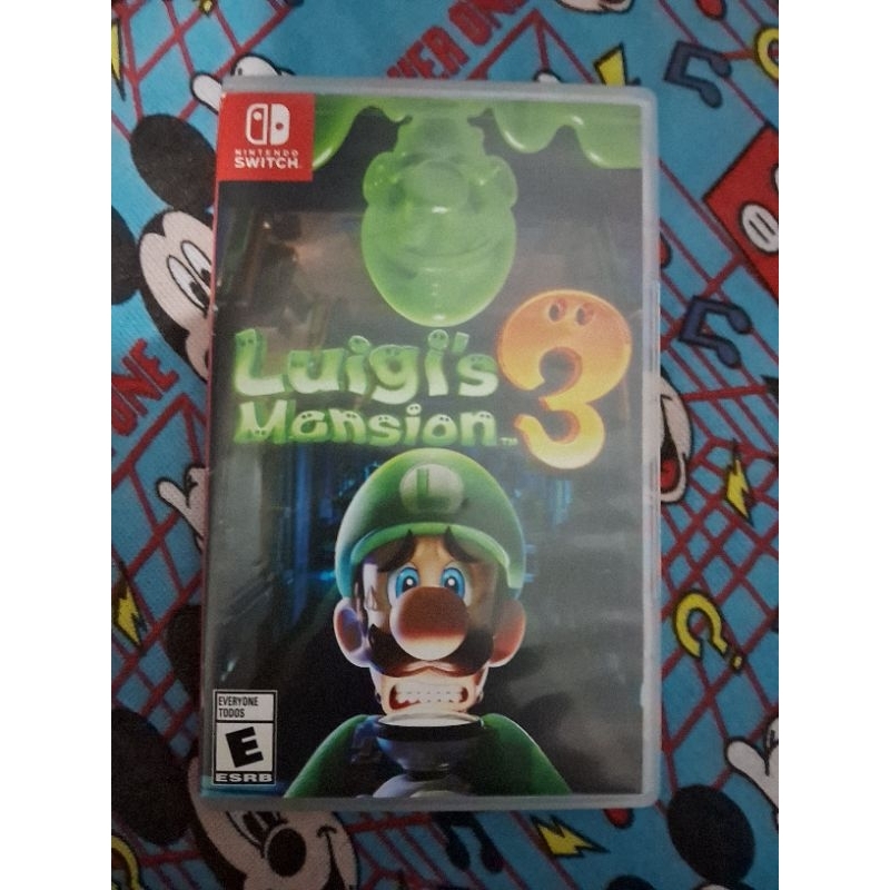 jogo de Nintendo switch Luigi mansion 3