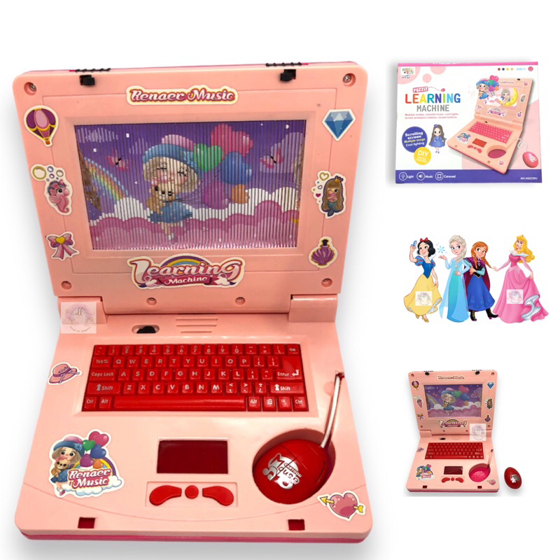 Computador Infantil Laptop Educativo Bilíngue 60 Jogos Sons Brinquedo  Meninas - DM Toys - Laptop / Notebook Infantil - Magazine Luiza