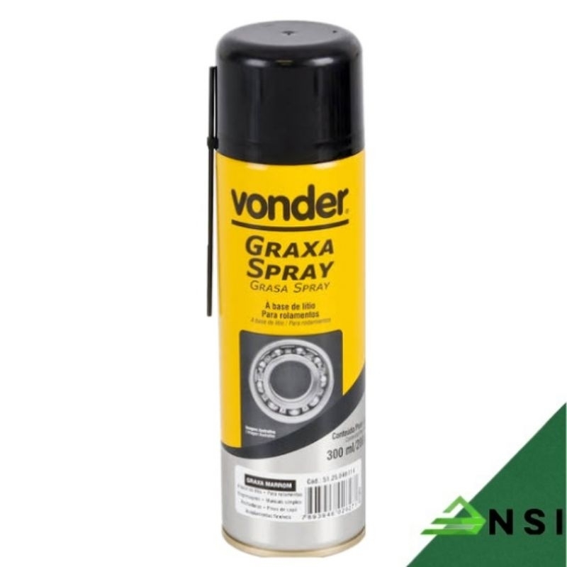 Lubrificante Spray VONDER Lub PLUS 