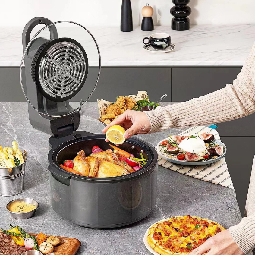 Fritadeira Eletrica Air Fryer sem Óleo Tronos 3 Litros com Timer 127v