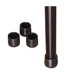 Kit Com 8 Ponteira Externa De Borracha / Pé De Cadeira / Mesa / Muleta