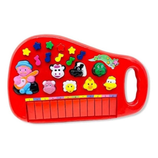 Piano Infantil Teclado Musical Bebê Ia Ia O Bichos - R$ 54,67