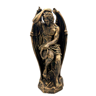 Estatua Estatueta Lucifer Estrela Da Manhã Resina 24cm Wicca