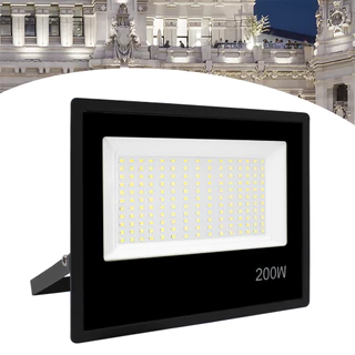Refletor Led Holofote 200w Ip66 Bivolt Forte Luz Branco Frio