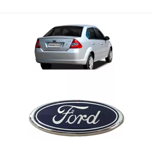 Emblema Logo Ford Fiesta Sedan 2006 2007 2008 2009 Traseiro Shopee Brasil