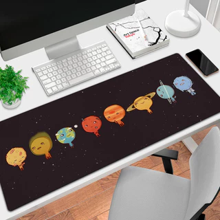 Mousepad Gamer Escritório vários tamanhos - SISTEMA SOLAR ARTE CÔMICA