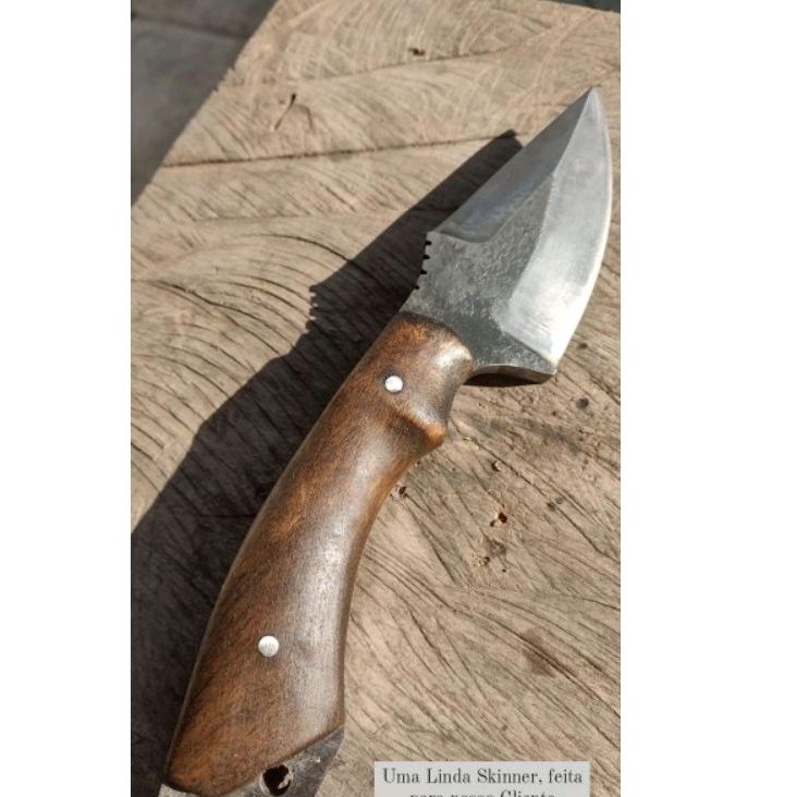 Faca Artesanal Utilitária, Coreadeira Skinner Edc Bushcraft