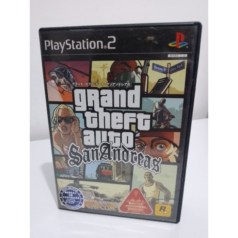 Notice / Guide GTA San Andreas PS2 - Version PAL - Très Bon état - France