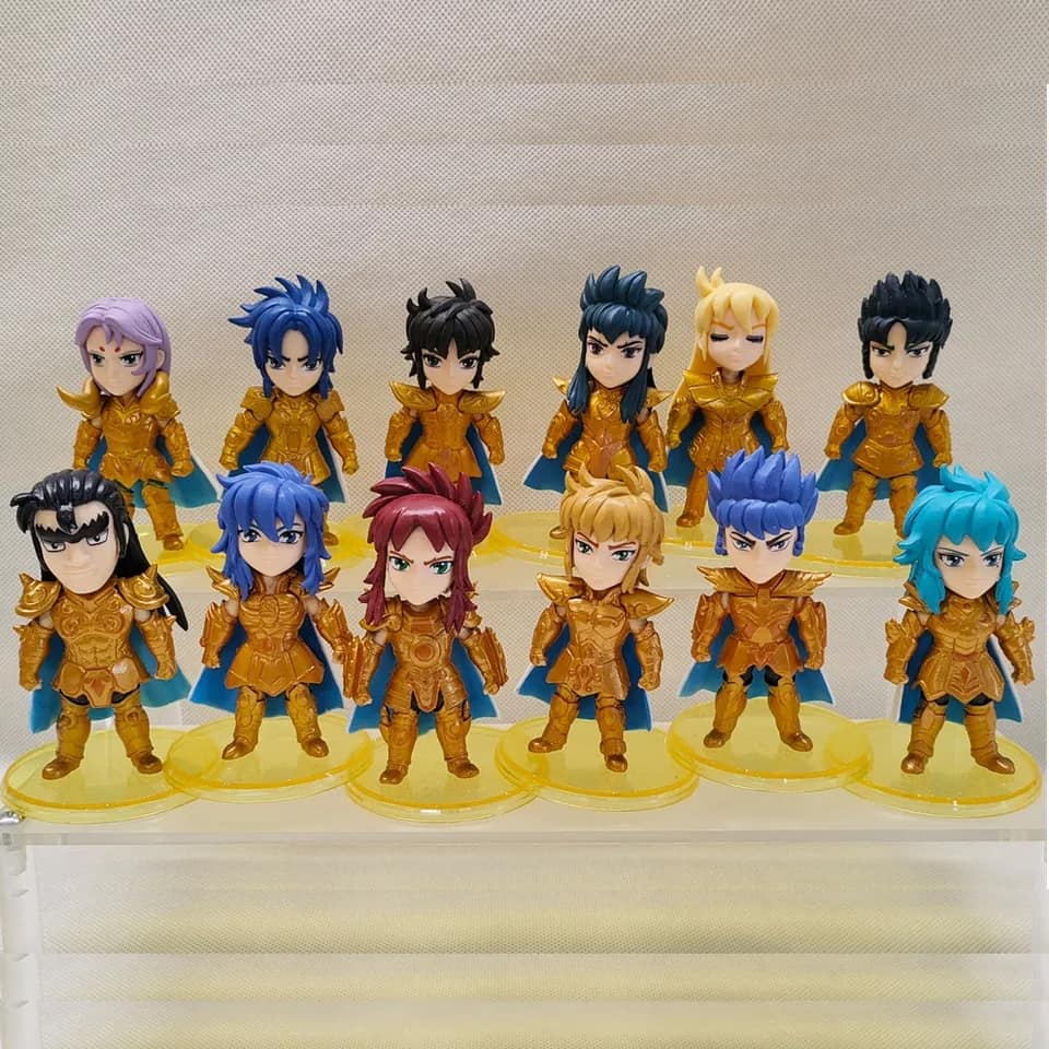 Saint Seiya Anime Heroes Mini Bonecos Figuras Acao