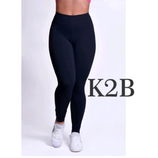 Calça Legging k2b Original tecido grosso cos alto não fica transparente FIDELMA Promoção calça para trabalhar Academia Fitness
