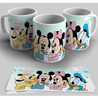 Caneca de Porcelana Disney Turma do Mickey Baby