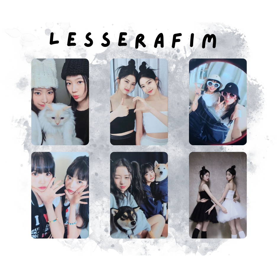 LE SSERAFIM - Photocard fanmade - Unforgiven - KPOP (Yunjin