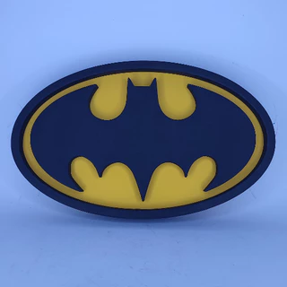 Home Decor - Emblema , Logotipo, Placa Decorativa, Plaquinha, Super Heróis - Batman