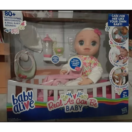 Real as can be baby hot sale alive doll