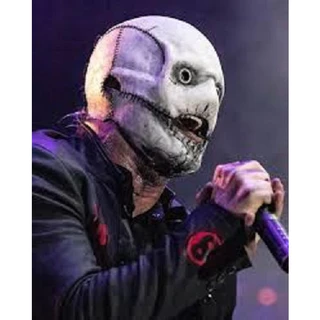 Máscara de Látex Corey Taylor Vocalista Banda Slipknot Halloween Eu te Odeio Devil in Me