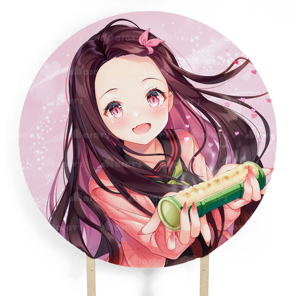 Compra online de Vara de bambu para vedação de anime Kamado Nezuko