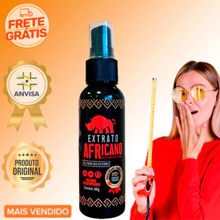 Extrato Africano Gel Oficial Frete Grátis 100% Natural formula Original