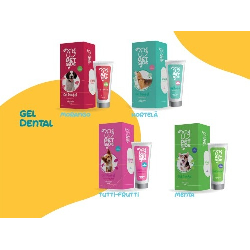 Pasta De Dente Gel Dental Para Cachorro E Gato Creme Contra T Rtaro E Mau H Lito Pet Side