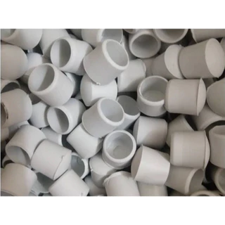 Ponteira De Cadeira Tubolar Protetora 1,3 cm 1/2 Kit 20 Unidades