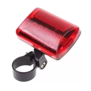 Lanterna Luz Led Advertência Para Bicicleta Bike Farol Traseiro