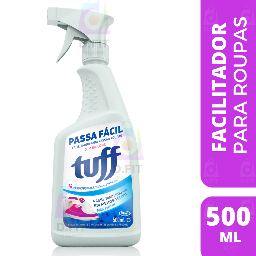 Passa Facil Facilitador para Passar Roupas Tuff 500ml | Shopee Brasil