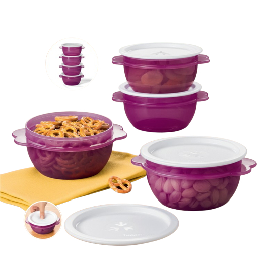 Tupperware Super Mini Instantânea Rosa - 400ml | Shopee Brasil