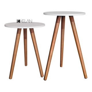 Mesa De Apoio E Lateral Sofa Mdf E Madeira