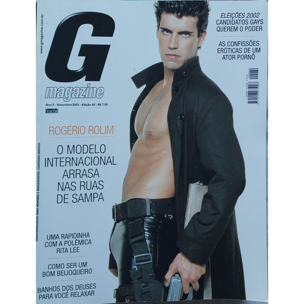 Revista G Magazine Edição 60- Rogerio Rolim - Setembro/2002 | Shopee Brasil