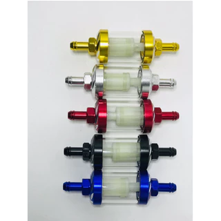 Filtro Combustível Gasolina Lavável Moto Esportivo Alumínio