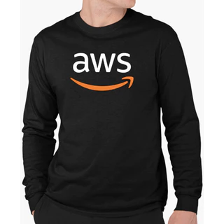 Camiseta Aws Nuvem Cloud Sistema Informática Ti Manga Longa