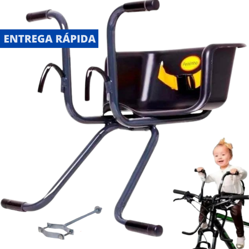 Cadeirinha Bicicleta Dianteira Infantil Universal Com Nf
