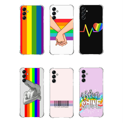 Capa Capinha Case personalizada LGBT Samsung A14, M54, A24