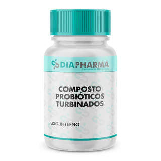 Composto probióticos turbinados 60 Cápsulas