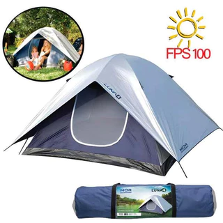Barraca Para Camping Acampamento Praia Eventos Luna 4 Pessoas C/Sobreteto Mor