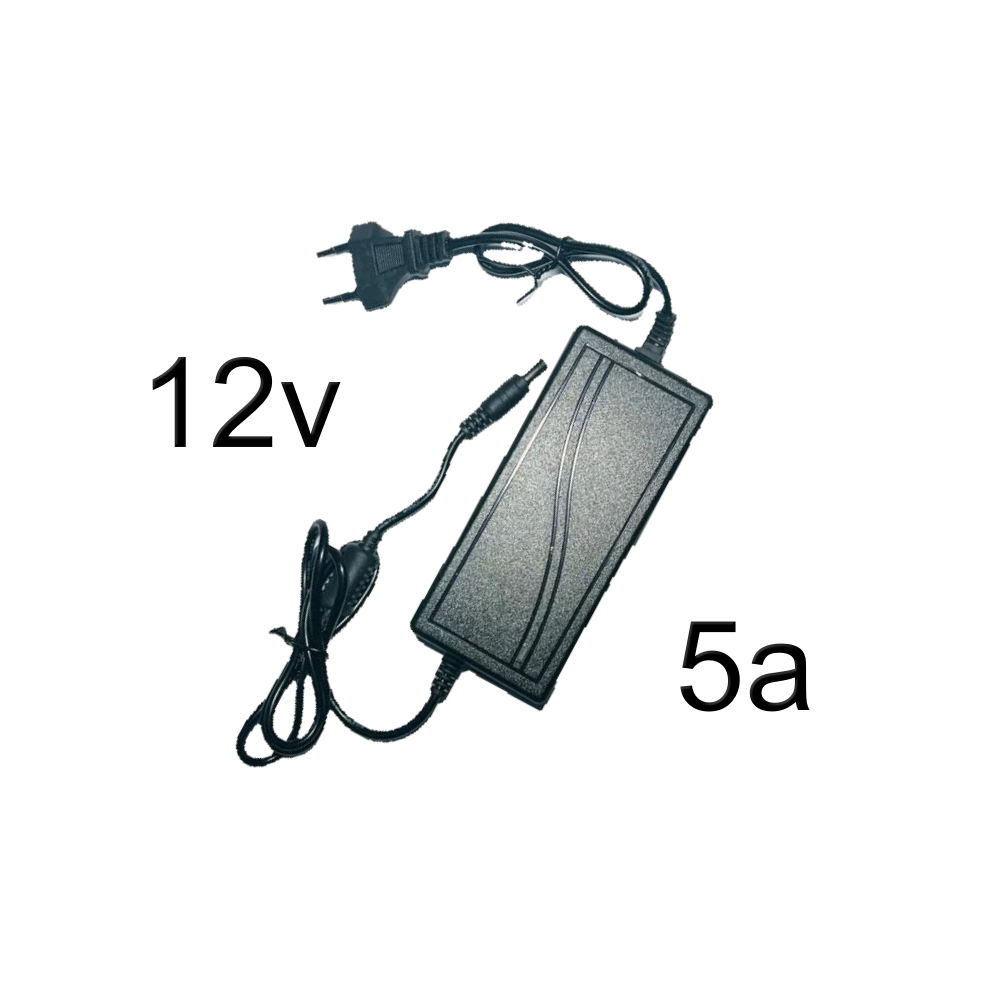Fonte 12v 5a 60w Cftv Estabilizada Universal Plug P4 Bivolt | Shopee Brasil