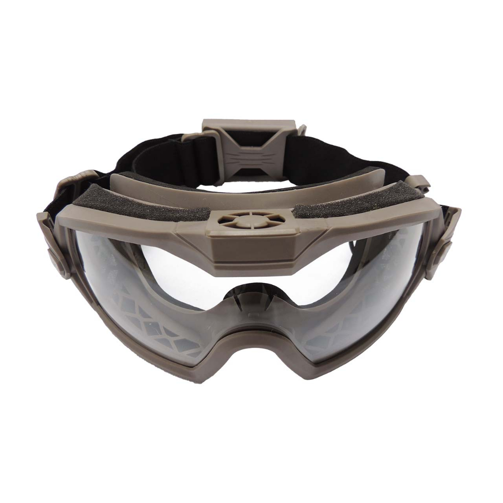 Óculos de Proteção Antiembaçante FMA Tan com Cooler