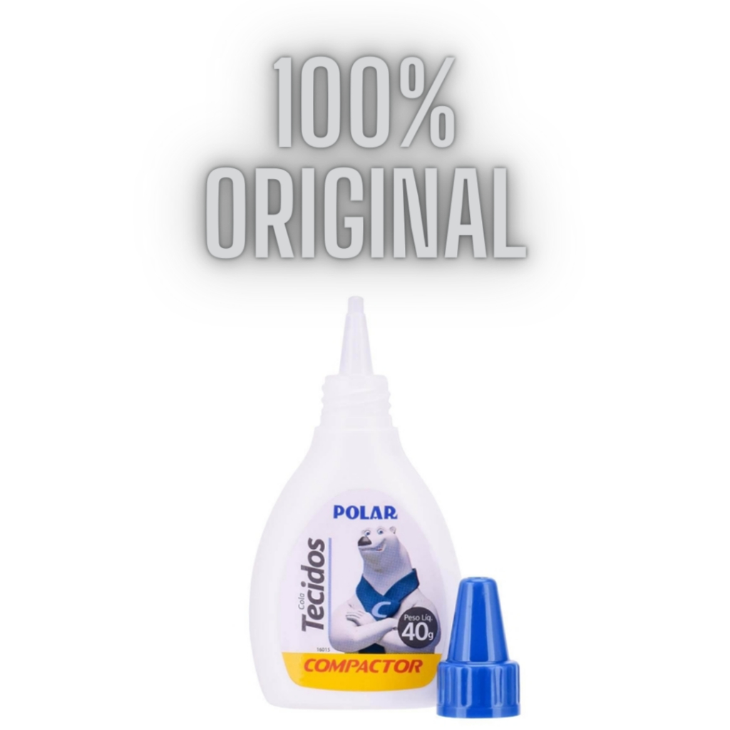 Cola Para Tecido Compactor Polar Algodão/Jeans/Brim/Malha,Não Sai Na ...