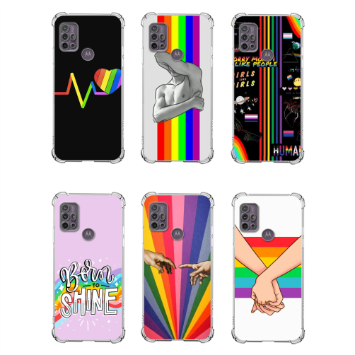 Capa Capinha Case personalizada LGBT Motorola G10, G20, G30