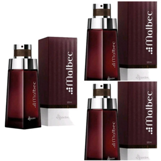 TRES PERFUMES 100 ML LONGA DURAÇÃO MASCULINOS MALBC