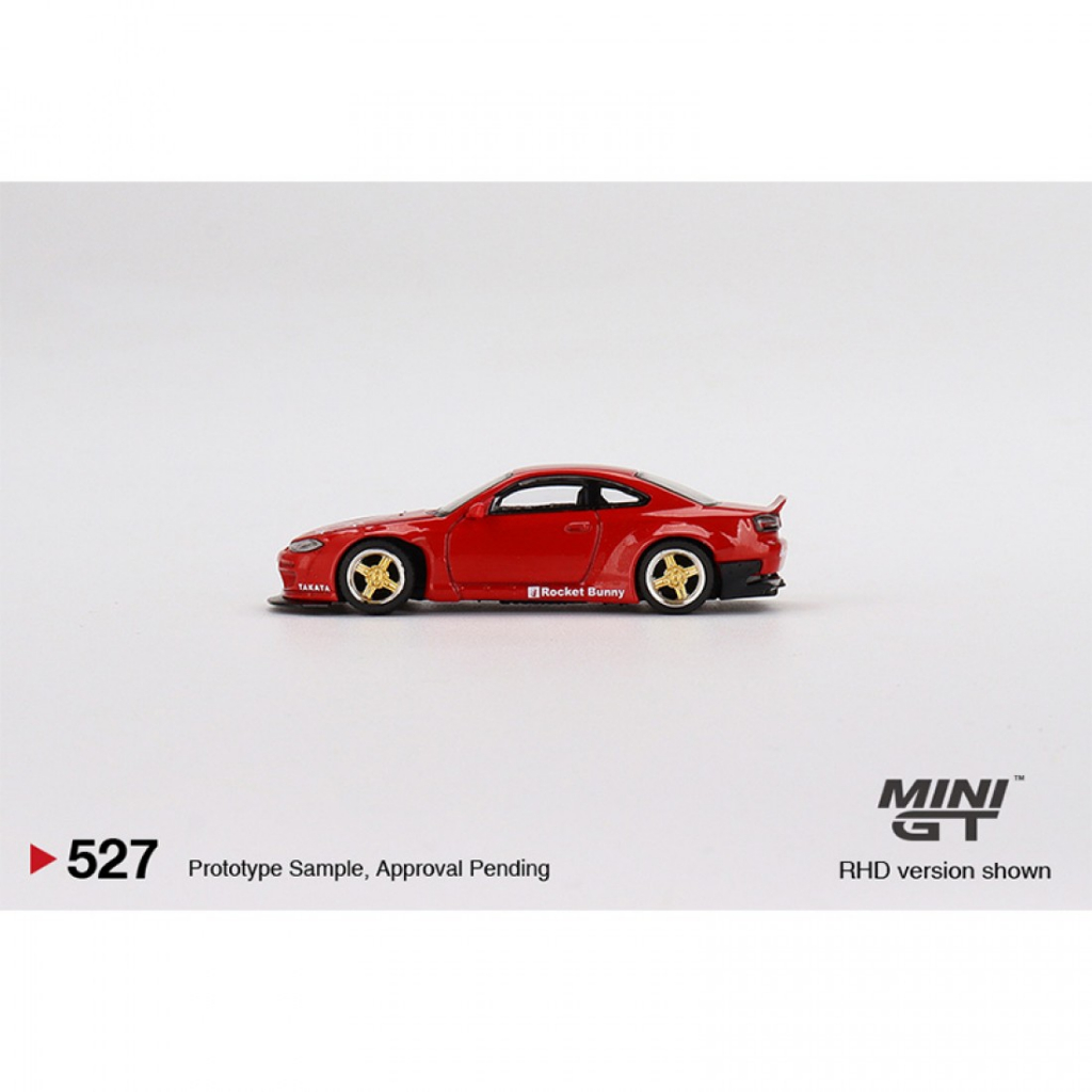 Mini GT MGT00527-R 527 1/64 NISSAN SILVIA S15 Balança De Fogada