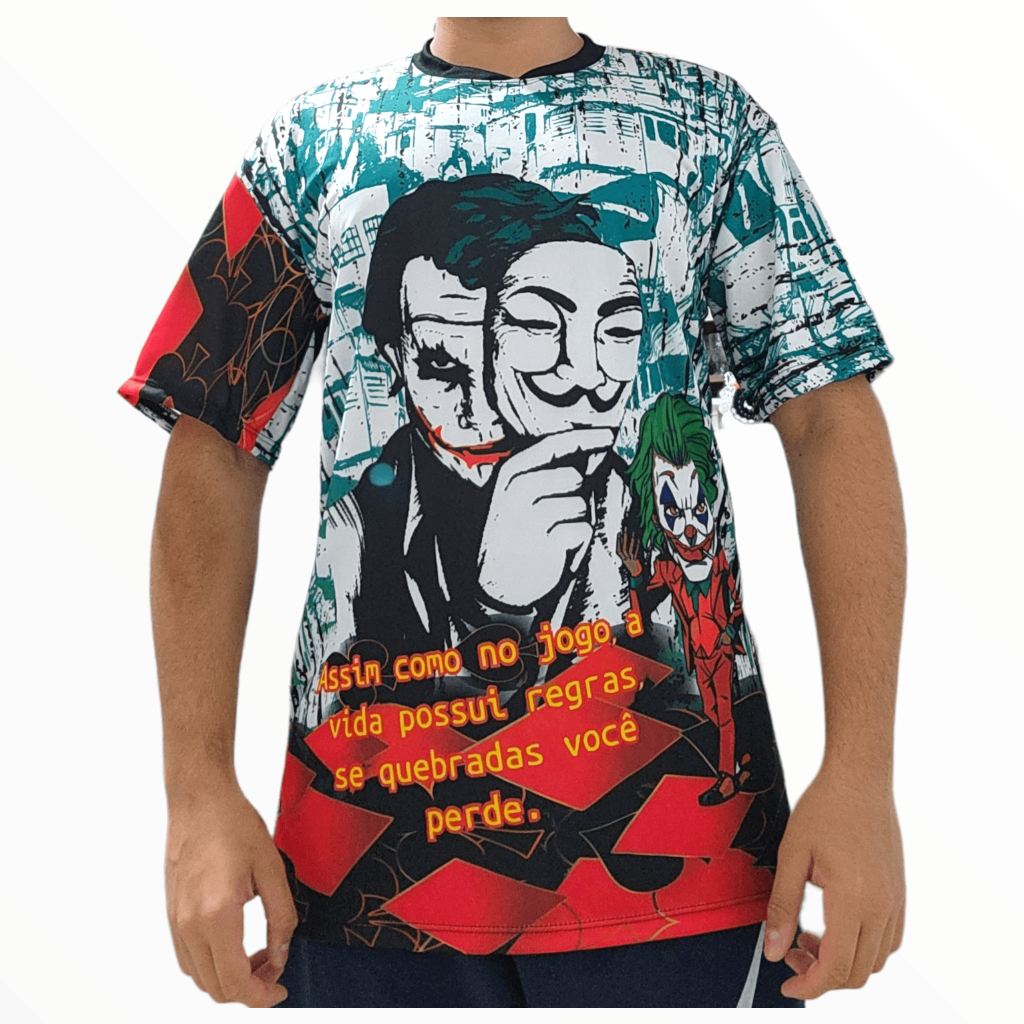 Camisa Mandrake Quebrada Favela Joker Coringa: Estilo e Conforto