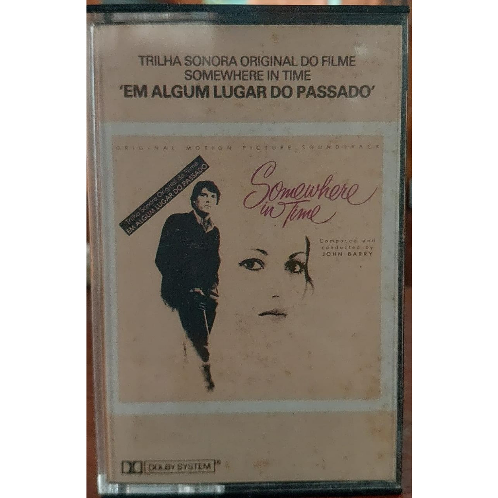 Fita K7 Trilha Sonora Original Do Filme Em Algum Lugar Do Passado